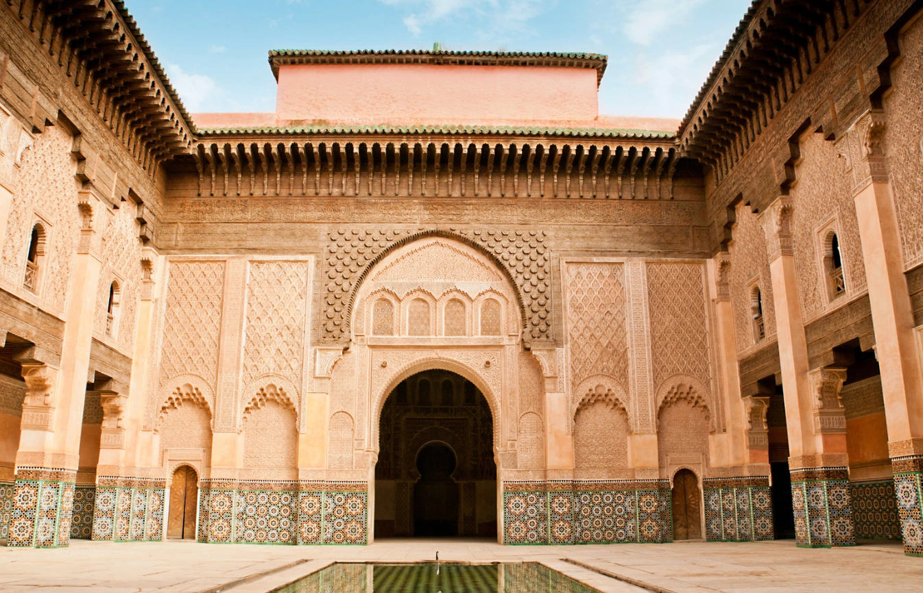 La médersa Ben Youssef à Marrakech